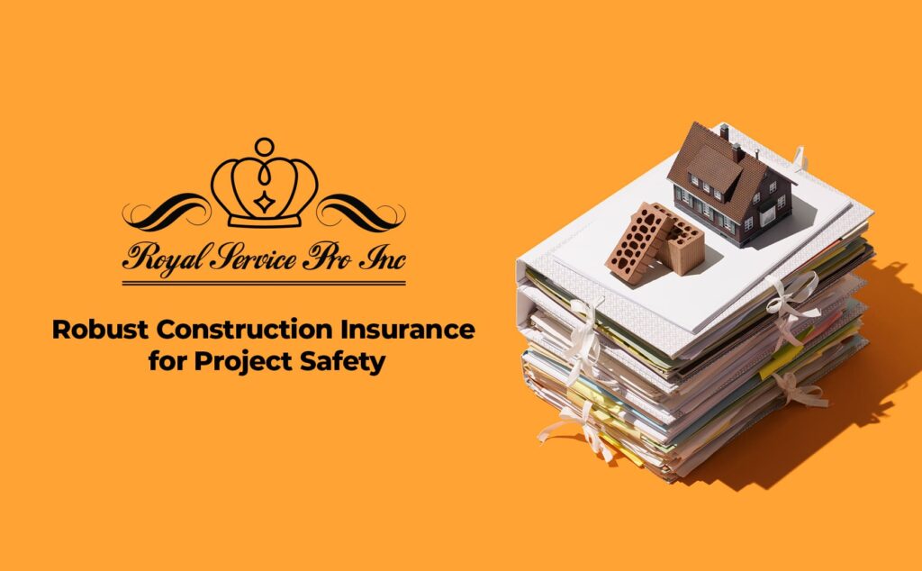 Robust Construction Insurance for Project Safety